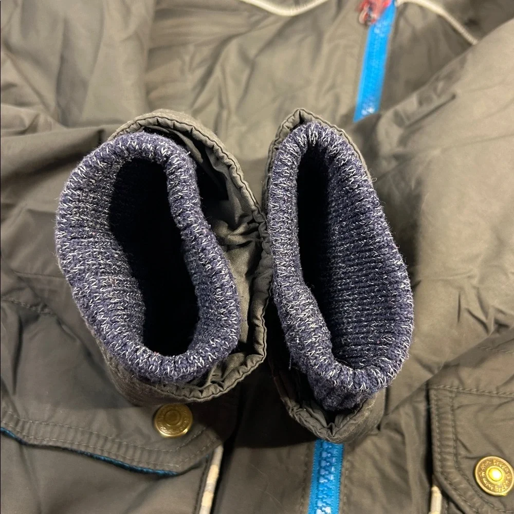 Mini Boden hooded winter jacket K00062 size 6-7y